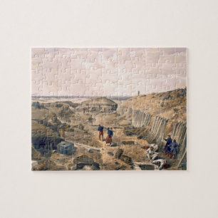 Puzzle Zanja del bastión du Mat, placa 'de Seat