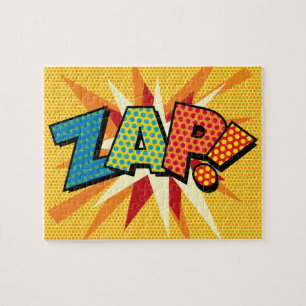 Puzzle ZAP Fun Retro Libro Pop Art