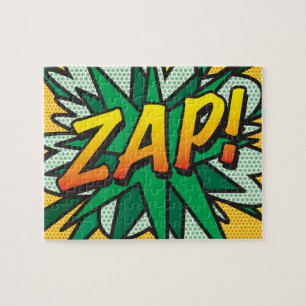 Puzzle ZAP Fun Retro Libro Pop Art