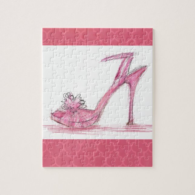 Puzzle Zapato de la moda (Vertical)