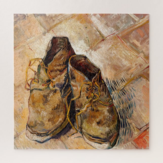 Puzzle Zapatos de Van Gogh Pintura de arte (Vertical)