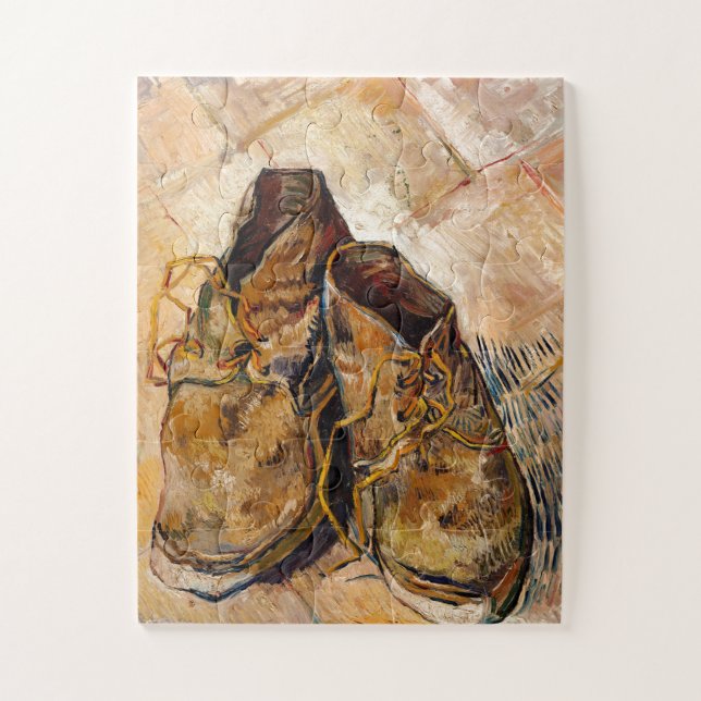Puzzle Zapatos de Van Gogh Pintura de arte (Vertical)