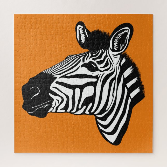 Puzzle Zebra (Vertical)