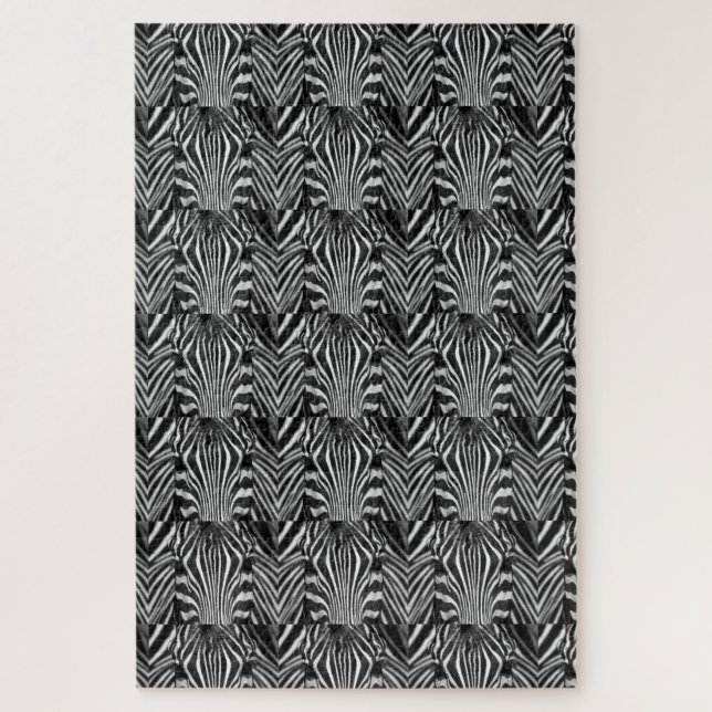 PUZZLE ZEBRA FACE (Vertical)