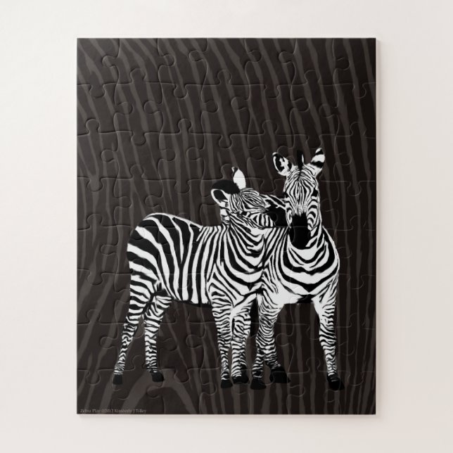 Puzzle Zebra Play (Vertical)