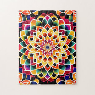 Puzzle Zen Cute Colorful Mandala