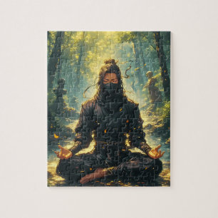 Puzzle Zen del guerrero de la sombra