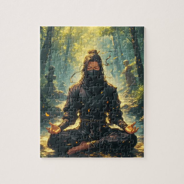 Puzzle Zen del guerrero de la sombra (Vertical)