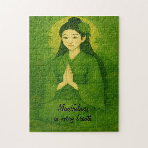 Puzzle Zen Meditación arte Mentalidad Yoga Personalizado 