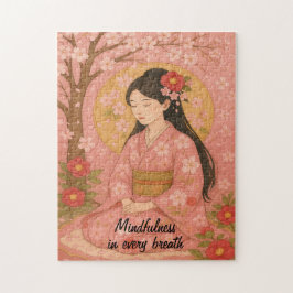 Puzzle Zen Meditación arte Mindness Yoga Personalizado Ro