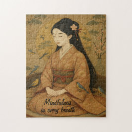 Puzzle Zen Meditación arte Misteridad Yoga Brown Personal
