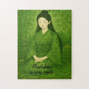 Puzzle Zen Meditación arte Misteridad Yoga Personalizado 