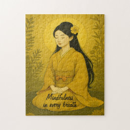 Puzzle Zen Meditation art Mindness Yoga Personalizado Ama