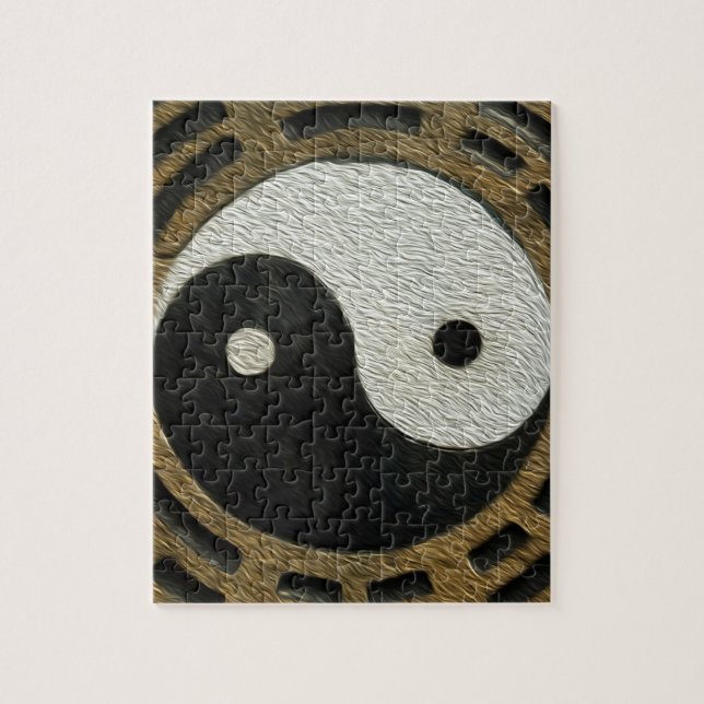 Puzzle ZENES Stone con Yin y Yang (Vertical)