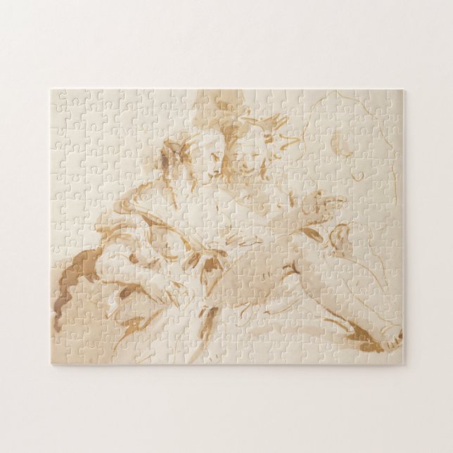 Puzzle Zephyr y flora (Horizontal)