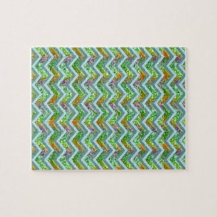 Puzzle Zigzag del vitral