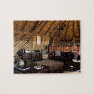 Puzzle Zimbabue, Parque Nacional Hwange, alojamiento Link