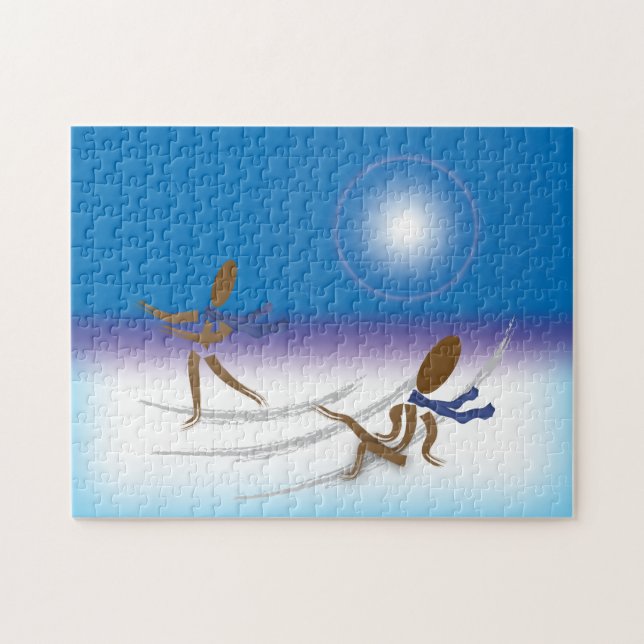 Puzzle Zinglee's ~ On Ice (Horizontal)