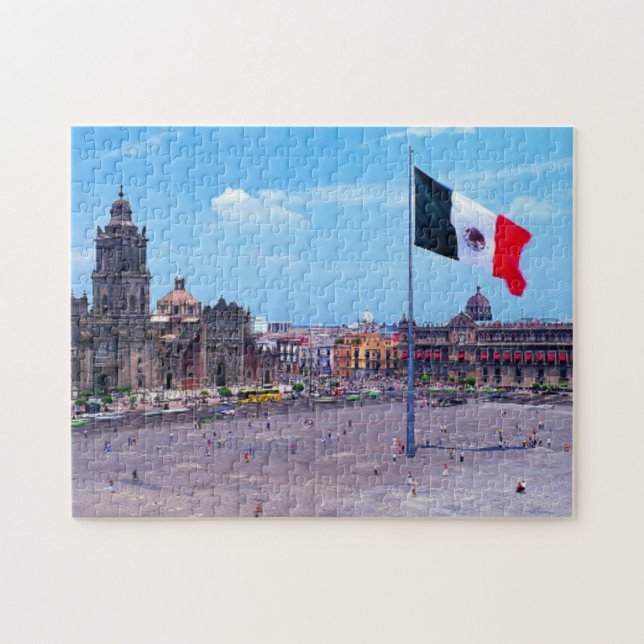 Puzzle Zocalo, Ciudad de México, México (Horizontal)