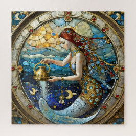 Puzzle Zodiac - Aquarius La Sirenita Del Alumno