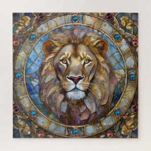 Puzzle Zodíaco - Leo el León