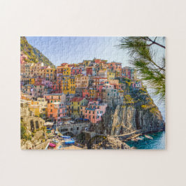 Puzzle Zona costera de Cinque Terre en Liguria Italia