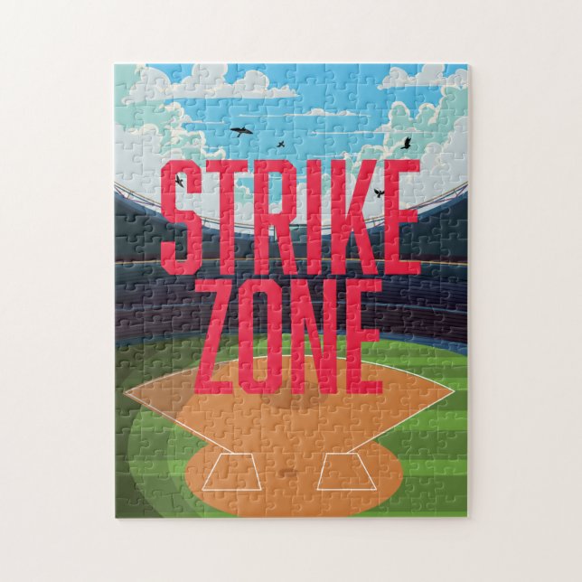 Puzzle Zona de strike de béisbol (Vertical)