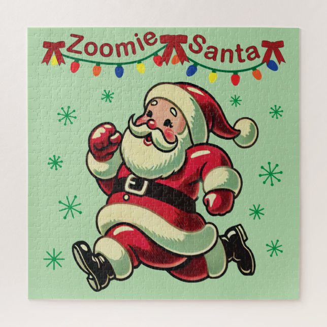 Puzzle Zoomie Santa Navidades (Vertical)
