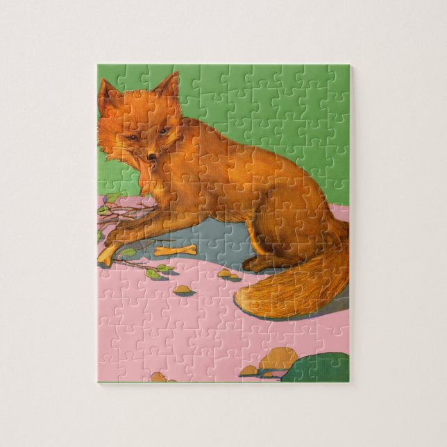 Puzzle zorro bello (Vertical)