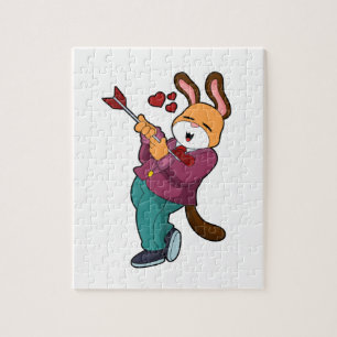 Puzzle Zorro como novio con traje