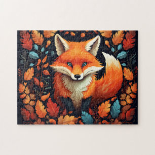 Puzzle Zorro de Otoño