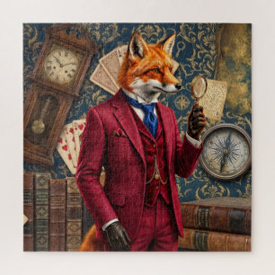 Puzzle Zorro detective vintage para hombres y familia