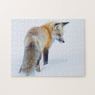 Puzzle Zorro Rojo en Invierno