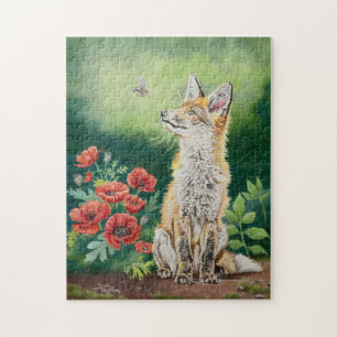 Puzzle Zorro y Abeja