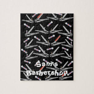 Puzzles Barbershop Clippers Barber Polo