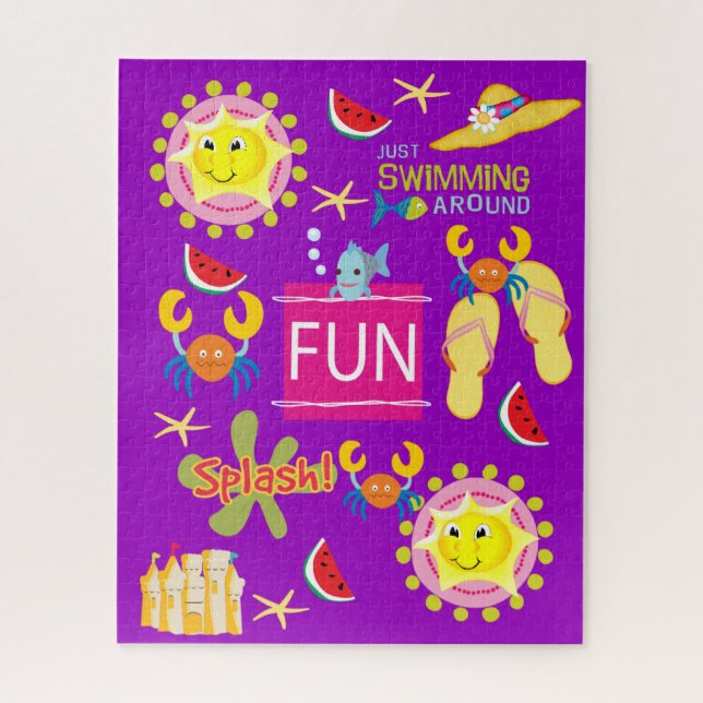 Puzzles Beach House Fun (Vertical)