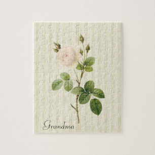 Puzzles Beige Floral