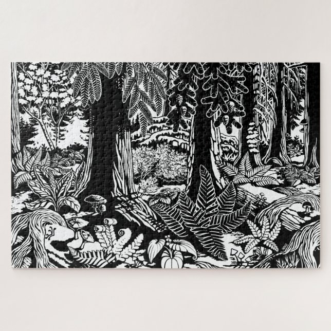 Puzzles de arte paisajístico de Canadá - Regalos d (Horizontal)