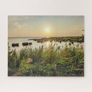 Puzzles de la puesta de sol de Outer Banks Duck No