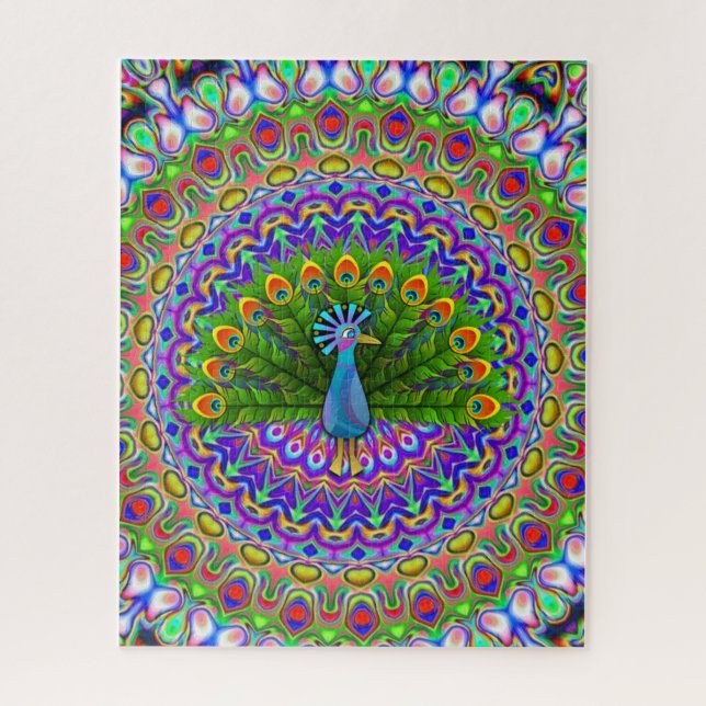 Puzzles Pavo Real (Vertical)