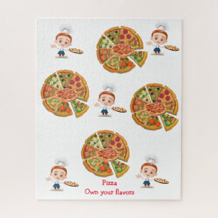 Puzzles Pizza Pie te apuestan tus sabores