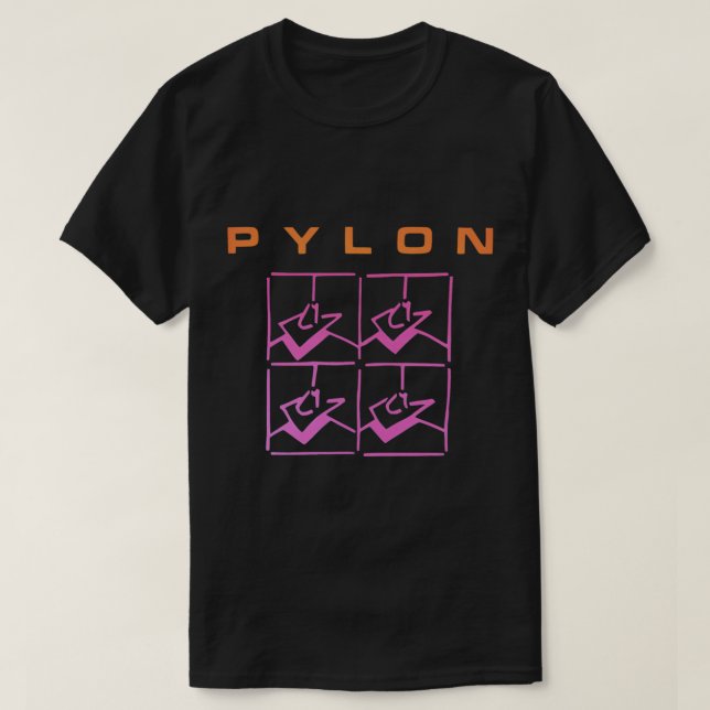Pylon - Camiseta esencial Gyrate (Diseño del anverso)