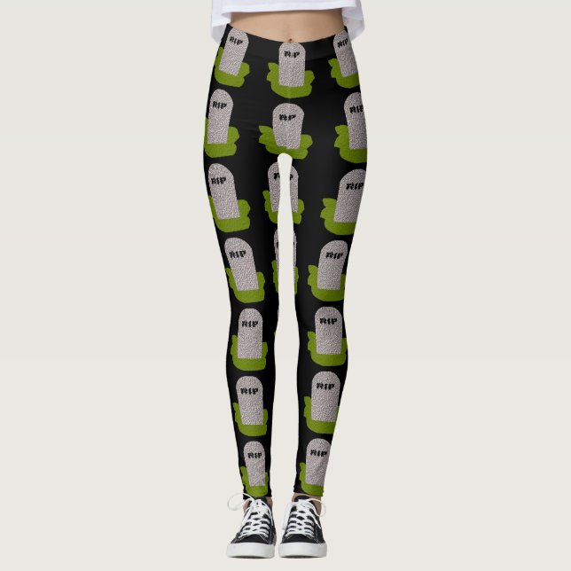 Q.E.P.D. Tombstone Leggings (Anverso)