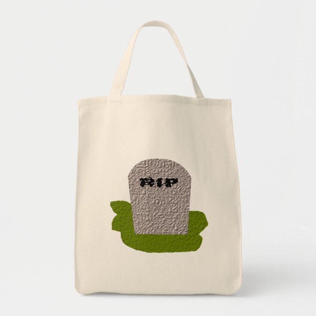 QEPD Bolsa de Tote Tombstone Grocery (Frente)