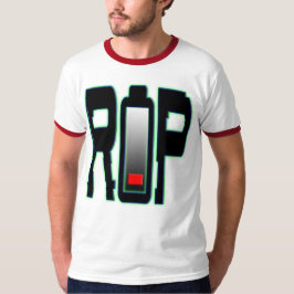 QEPD camiseta de jengibre básico para los hombres