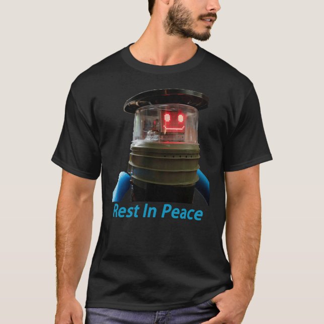 QEPD camiseta esencial HitchBOT (Anverso)