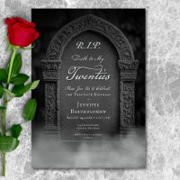 QEPD Muerte a mi invitación de cumpleaños de grave