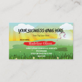 QR Code Festival Tema de la moderna tarjeta de vis