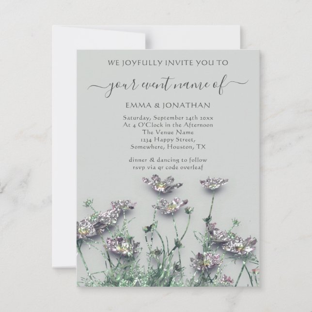 QR CÓDIGO Floral Meadow Groenlandia (Anverso)