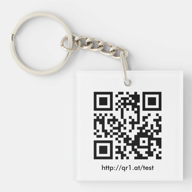 QR código llavero (Frente)
